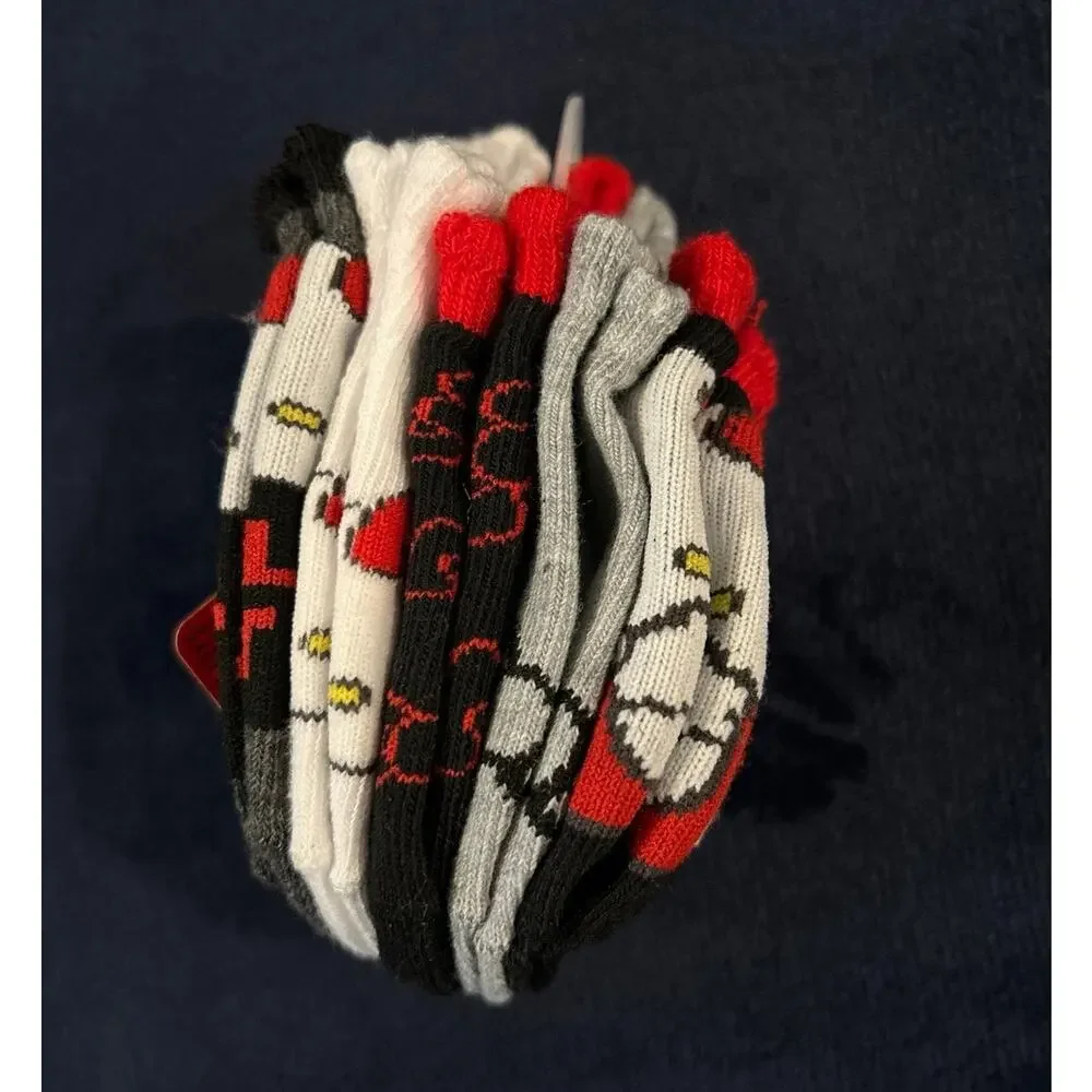 Hello Kitty Kids Socks Size: 4 - 7.5